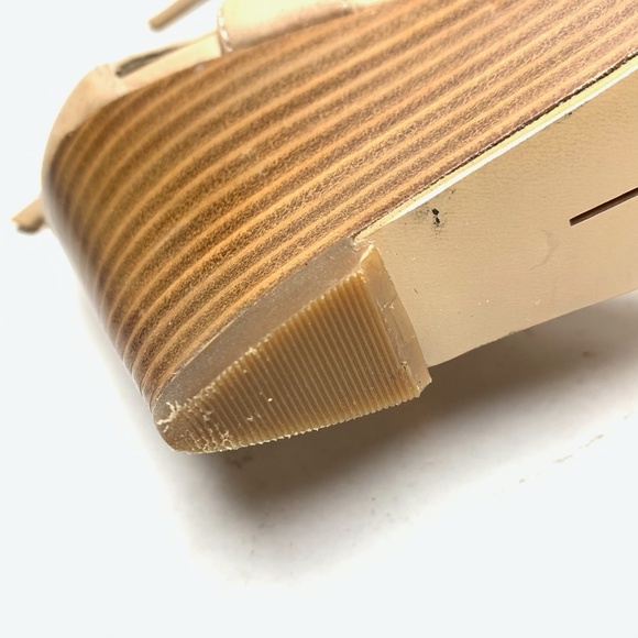 Nine West PIPINHOT Wedge Genuine Leather Sandals 6 - Picture 12 of 12